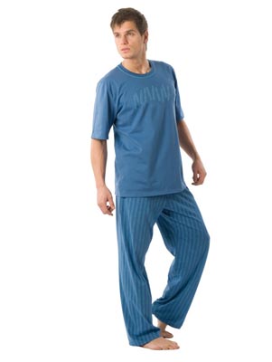 Men's pyjamas,sh.s.long trousers