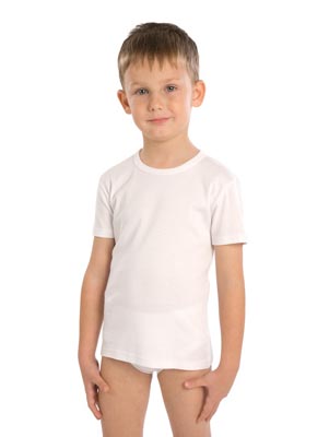 Children's undershirt short sleeve