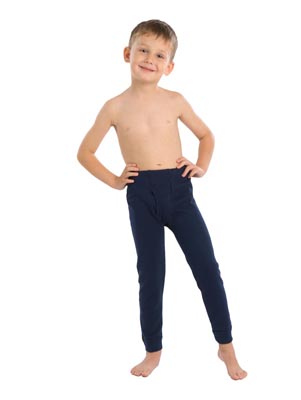 Boy's drawers long pants interlock